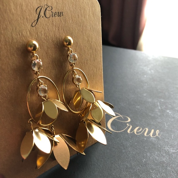 J. Crew Blossom drop earrings - Picture 7 of 7